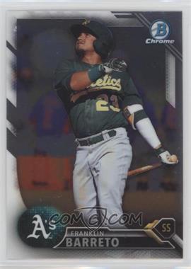 2016 Bowman Chrome - Prospects #BCP160 - Franklin Barreto