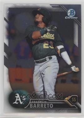 2016 Bowman Chrome - Prospects #BCP160 - Franklin Barreto