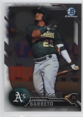 2016 Bowman Chrome - Prospects #BCP160 - Franklin Barreto