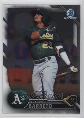 2016 Bowman Chrome - Prospects #BCP160 - Franklin Barreto