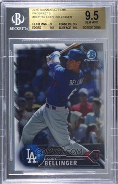 2016 Bowman Chrome - Prospects #BCP182 - Cody Bellinger [BGS 9.5 GEM MINT]