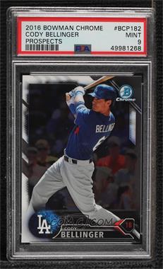 2016 Bowman Chrome - Prospects #BCP182 - Cody Bellinger [PSA 9 MINT]