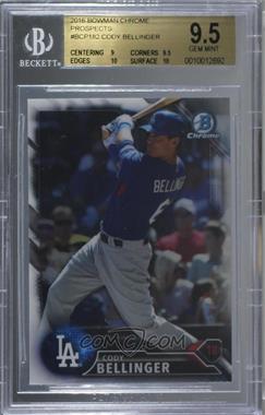 2016 Bowman Chrome - Prospects #BCP182 - Cody Bellinger [BGS 9.5 GEM MINT]