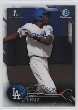 2016 Bowman Chrome - Prospects #BCP204 - Oneil Cruz (Spelled Oneal)