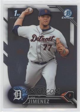 2016 Bowman Chrome - Prospects #BCP225 - Joe Jimenez