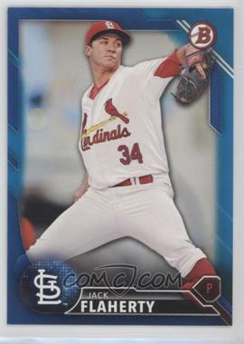 2016 Bowman Draft - [Base] - Blue #BD-192 - Top Prospects - Jack Flaherty /150