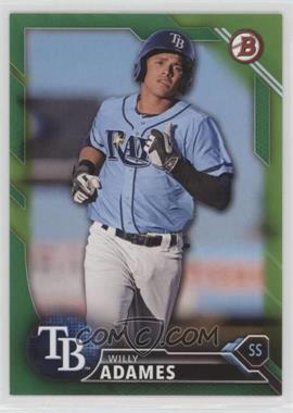 2016 Bowman Draft - [Base] - Green #BD-156 - Top Prospects - Willy Adames /99