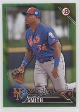 2016 Bowman Draft - [Base] - Green #BD-176 - Top Prospects - Dominic Smith /99