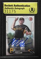 Top Prospects - Mitch Keller [BAS Beckett Auth Sticker]