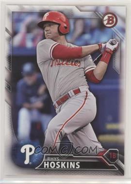 2016 Bowman Draft - [Base] #BD-186 - Top Prospects - Rhys Hoskins