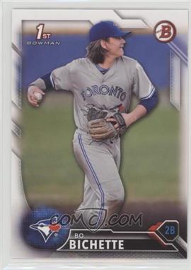 2016 Bowman Draft - [Base] #BD-74 - Draft Picks - Bo Bichette