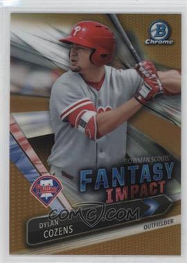 2016 Bowman Draft - Bowman Scouts Fantasy Impact - Gold Refractor #BSI-DC - Dylan Cozens /50