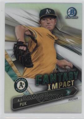 2016 Bowman Draft - Bowman Scouts Fantasy Impact #BSI-AP - A.J. Puk