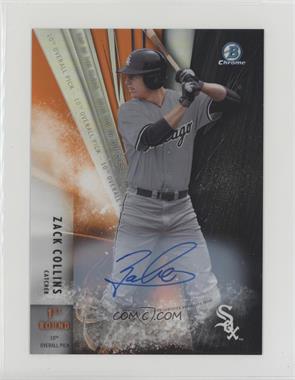 2016 Bowman Draft - Box Topper Top of the Class - Refractor Autographs #TOC-ZC - Zack Collins /35 [Noted]
