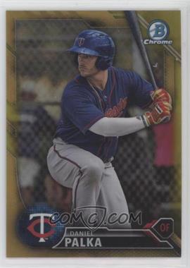 2016 Bowman Draft - Chrome - Gold Refractor #BDC-129 - Top Prospects - Daniel Palka /50