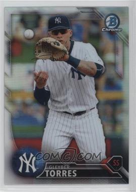 2016 Bowman Draft - Chrome - Refractor #BDC-143 - Top Prospects - Gleyber Torres