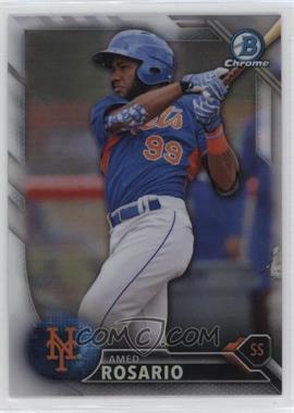 2016 Bowman Draft - Chrome - Refractor #BDC-190 - Top Prospects - Amed Rosario