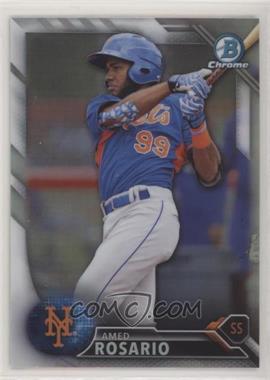 2016 Bowman Draft - Chrome - Refractor #BDC-190 - Top Prospects - Amed Rosario