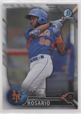 2016 Bowman Draft - Chrome - Refractor #BDC-190 - Top Prospects - Amed Rosario