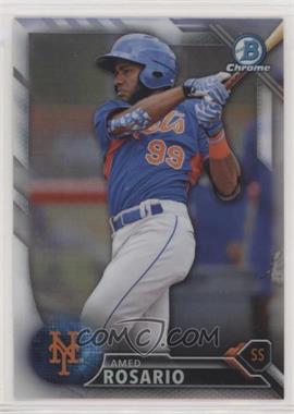 2016 Bowman Draft - Chrome - Refractor #BDC-190 - Top Prospects - Amed Rosario