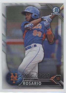 2016 Bowman Draft - Chrome - Refractor #BDC-190 - Top Prospects - Amed Rosario