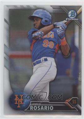 2016 Bowman Draft - Chrome - Refractor #BDC-190 - Top Prospects - Amed Rosario