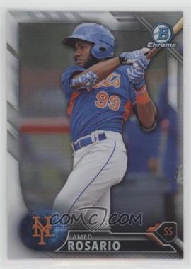 2016 Bowman Draft - Chrome - Refractor #BDC-190 - Top Prospects - Amed Rosario