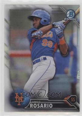 2016 Bowman Draft - Chrome - Refractor #BDC-190 - Top Prospects - Amed Rosario