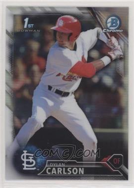 2016 Bowman Draft - Chrome - Refractor #BDC-3 - Draft Picks - Dylan Carlson