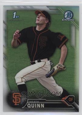 2016 Bowman Draft - Chrome - Refractor #BDC-44 - Draft Picks - Heath Quinn