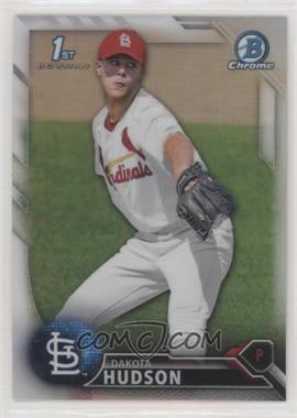 2016 Bowman Draft - Chrome - Refractor #BDC-6 - Draft Picks - Dakota Hudson