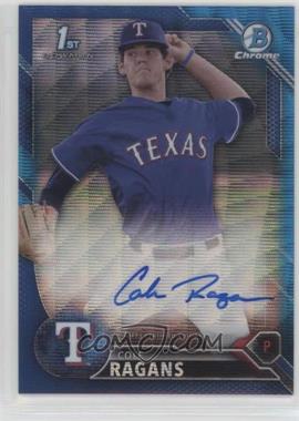 2016 Bowman Draft - Chrome Draft Pick Autographs - Blue Wave Refractor #CDA-CRA - Cole Ragans /150