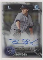 Ben Bowden #/499