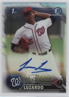 2016 Bowman Draft - Chrome Draft Pick Autographs - Refractor #CDA-JLU - Jesus Luzardo /499