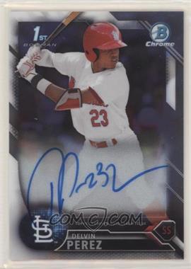 2016 Bowman Draft - Chrome Draft Pick Autographs #CDA-DP - Delvin Perez