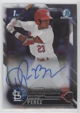 2016 Bowman Draft - Chrome Draft Pick Autographs #CDA-DP - Delvin Perez