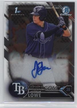 2016 Bowman Draft - Chrome Draft Pick Autographs #CDA-JL - Joshua Lowe