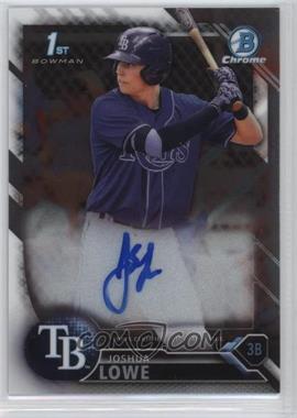 2016 Bowman Draft - Chrome Draft Pick Autographs #CDA-JL - Joshua Lowe