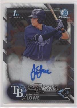 2016 Bowman Draft - Chrome Draft Pick Autographs #CDA-JL - Joshua Lowe