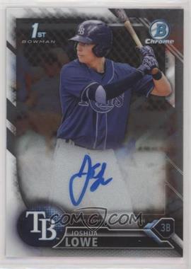 2016 Bowman Draft - Chrome Draft Pick Autographs #CDA-JL - Joshua Lowe