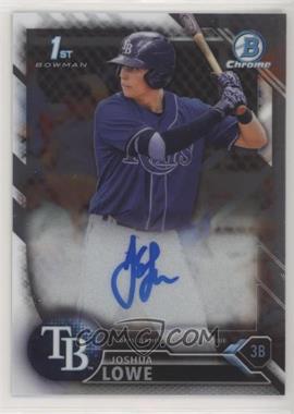 2016 Bowman Draft - Chrome Draft Pick Autographs #CDA-JL - Joshua Lowe