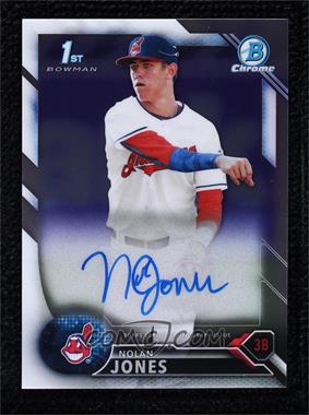 2016 Bowman Draft - Chrome Draft Pick Autographs #CDA-NJ - Nolan Jones