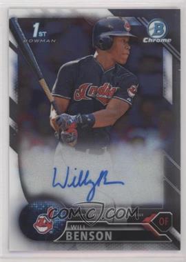 2016 Bowman Draft - Chrome Draft Pick Autographs #CDA-WB - Will Benson