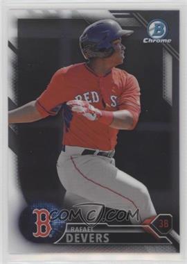 2016 Bowman Draft - Chrome #BDC-160 - Top Prospects - Rafael Devers