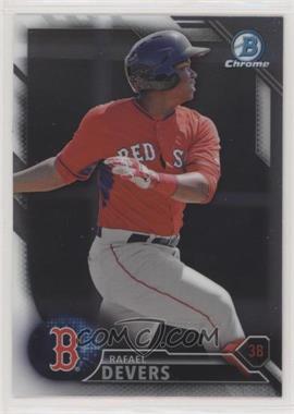 2016 Bowman Draft - Chrome #BDC-160 - Top Prospects - Rafael Devers