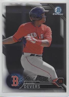 2016 Bowman Draft - Chrome #BDC-160 - Top Prospects - Rafael Devers