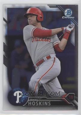 2016 Bowman Draft - Chrome #BDC-186 - Top Prospects - Rhys Hoskins