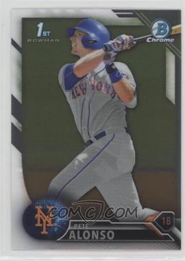 2016 Bowman Draft - Chrome #BDC-92 - Draft Picks - Pete Alonso