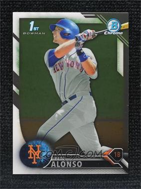 2016 Bowman Draft - Chrome #BDC-92 - Draft Picks - Pete Alonso