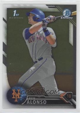 2016 Bowman Draft - Chrome #BDC-92 - Draft Picks - Pete Alonso